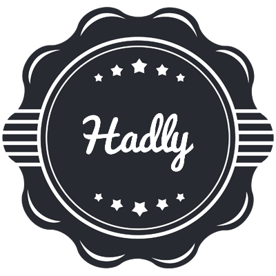 Hadly badge logo
