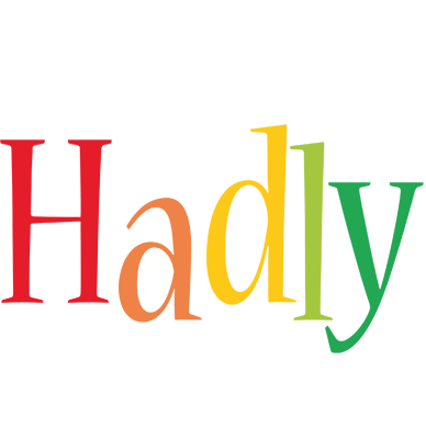 Hadly birthday logo