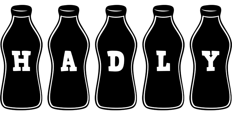 Hadly bottle logo