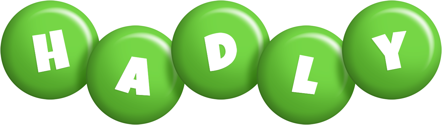 Hadly candy-green logo