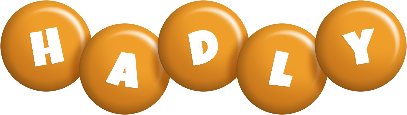 Hadly candy-orange logo
