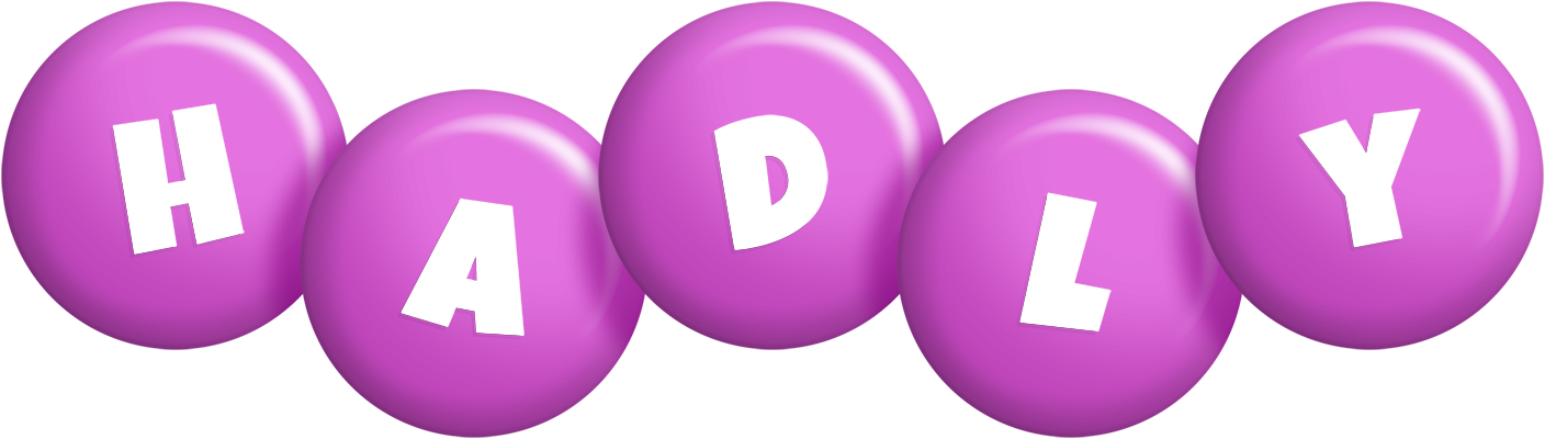 Hadly candy-purple logo
