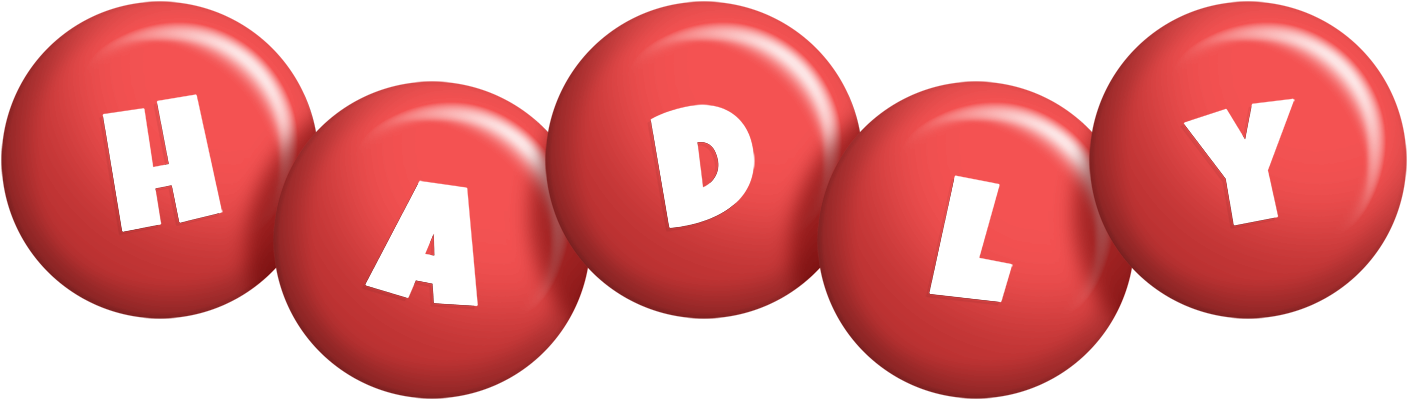Hadly candy-red logo