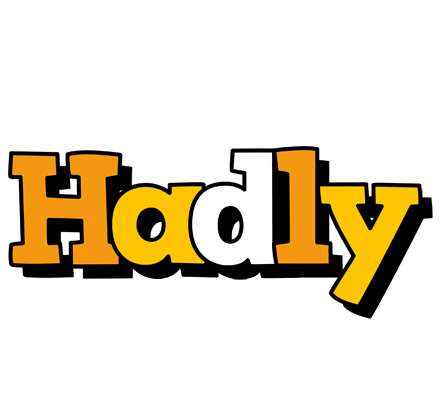 Hadly cartoon logo