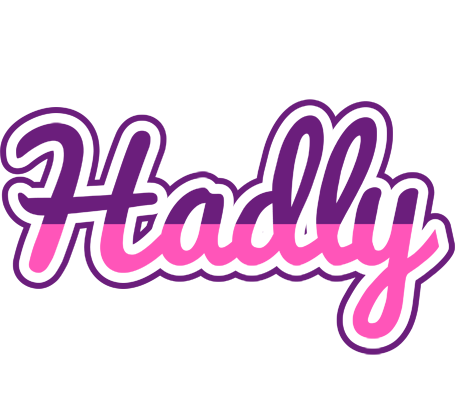 Hadly cheerful logo