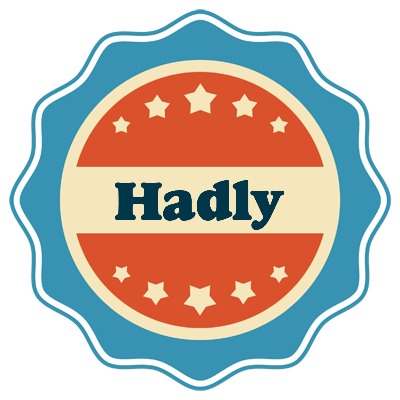 Hadly labels logo