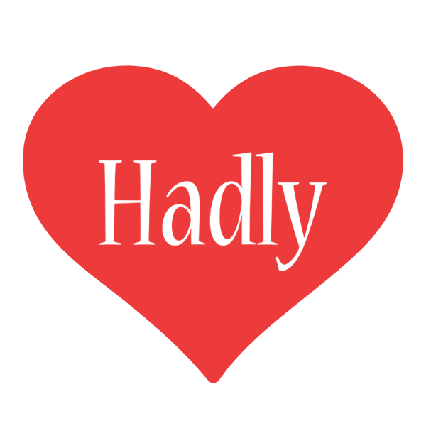 Hadly love logo