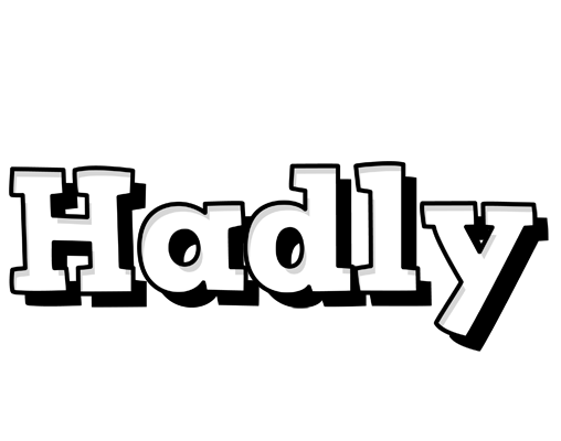 Hadly snowing logo