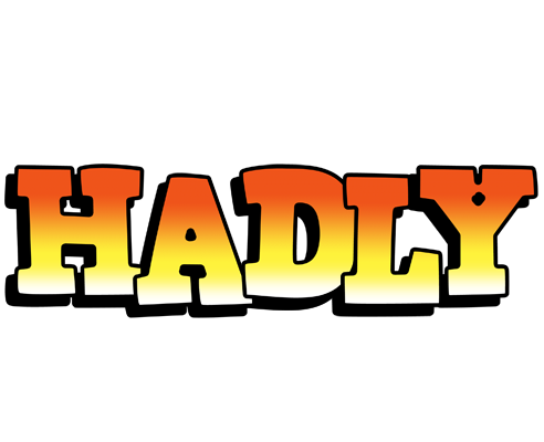 Hadly sunset logo