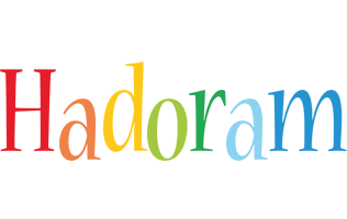 Hadoram birthday logo