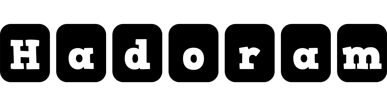 Hadoram box logo