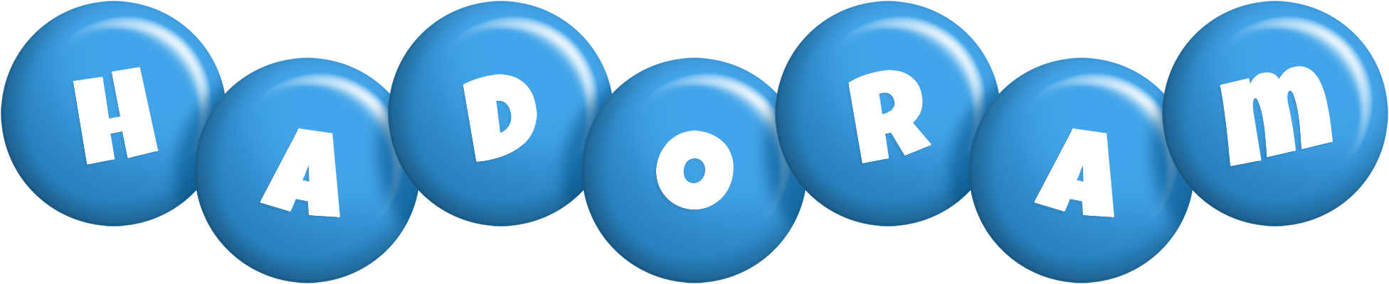 Hadoram candy-blue logo