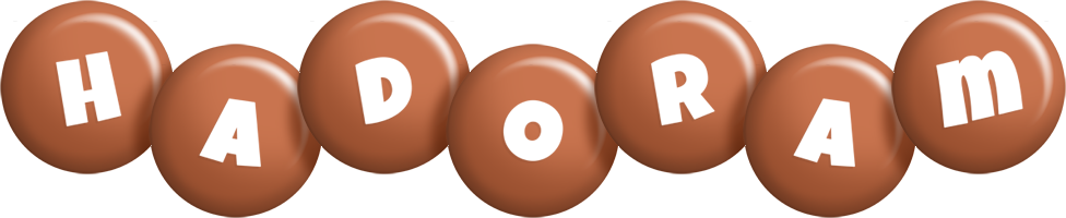 Hadoram candy-brown logo