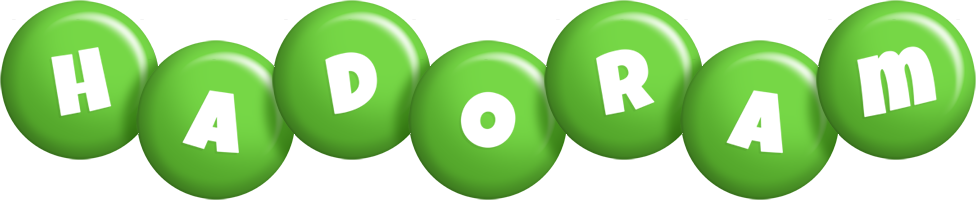 Hadoram candy-green logo