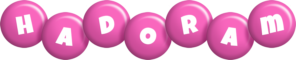 Hadoram candy-pink logo