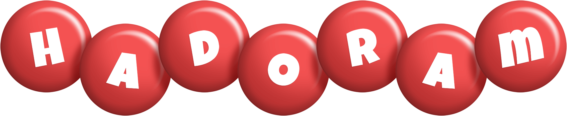 Hadoram candy-red logo