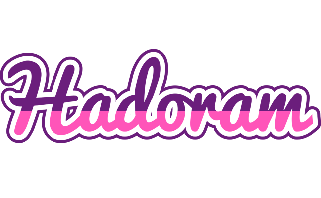Hadoram cheerful logo