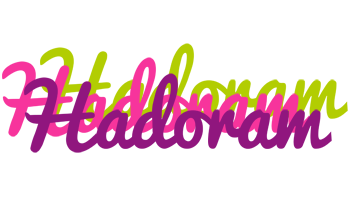 Hadoram flowers logo