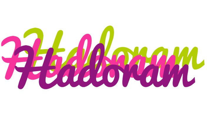 Hadoram flowers logo