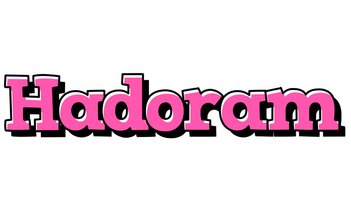 Hadoram girlish logo