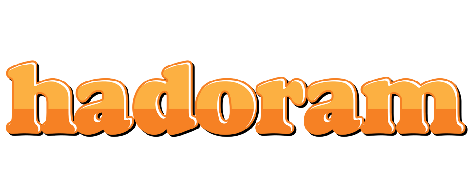 Hadoram orange logo