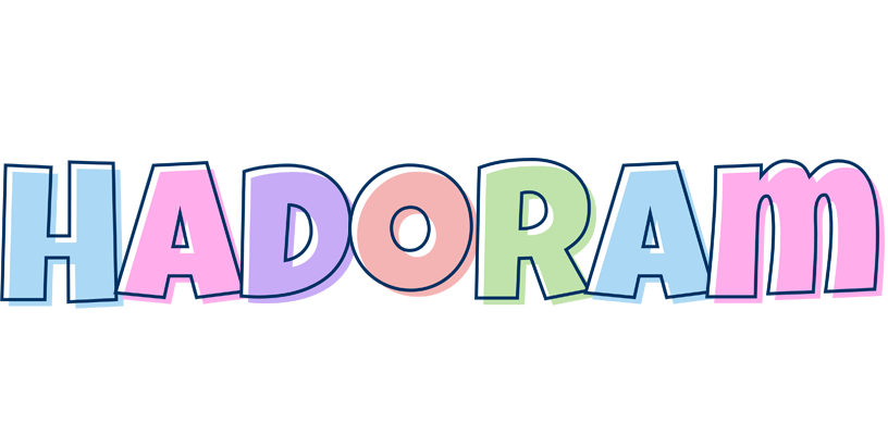 Hadoram pastel logo
