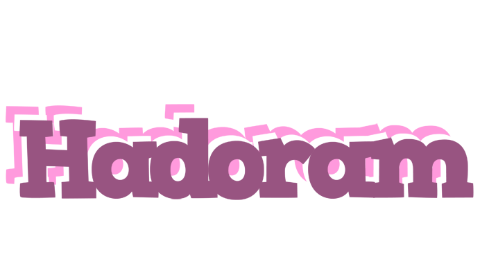Hadoram relaxing logo