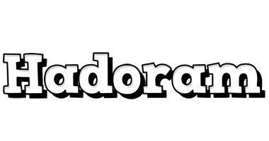 Hadoram snowing logo