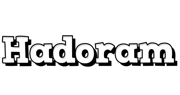 Hadoram snowing logo