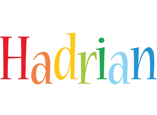Hadrian birthday logo
