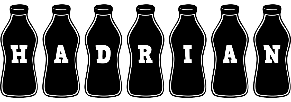 Hadrian bottle logo