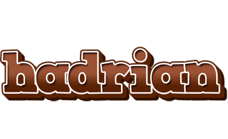 Hadrian brownie logo