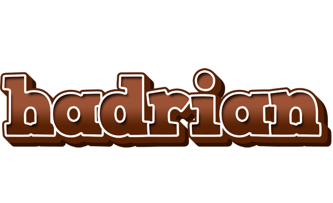 Hadrian brownie logo