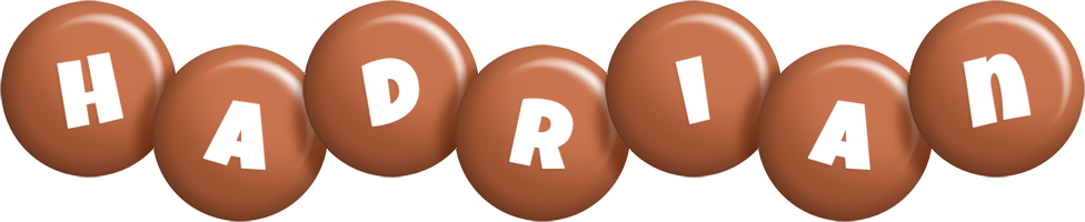 Hadrian candy-brown logo