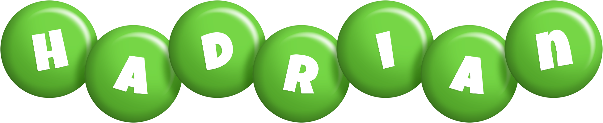 Hadrian candy-green logo