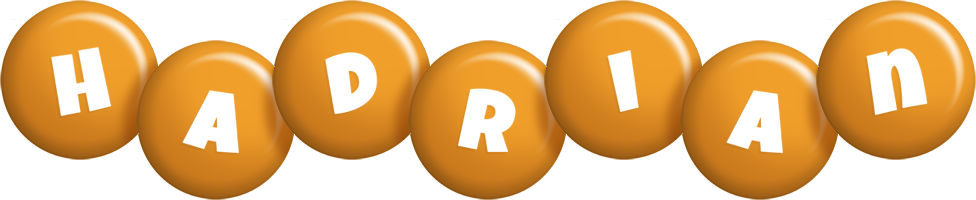 Hadrian candy-orange logo