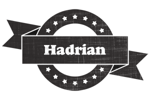 Hadrian grunge logo