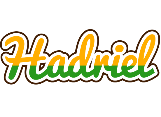 Hadriel banana logo