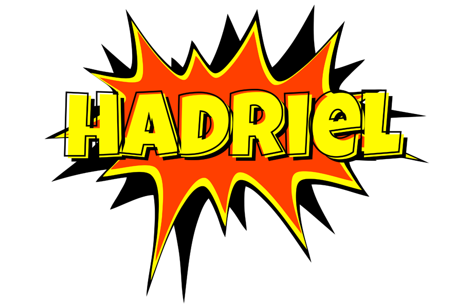 Hadriel bazinga logo