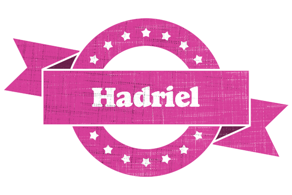 Hadriel beauty logo