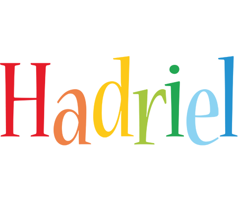Hadriel birthday logo