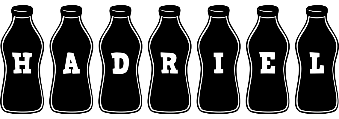Hadriel bottle logo