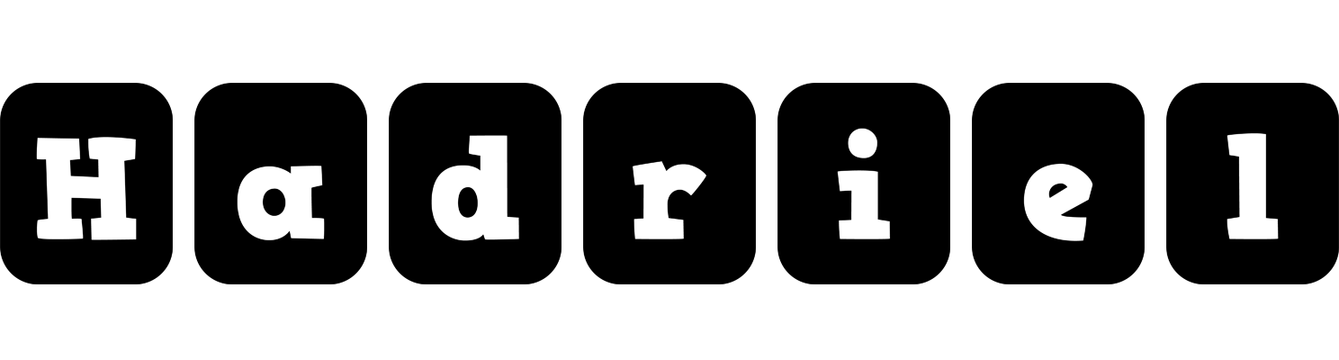 Hadriel box logo