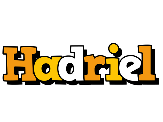 Hadriel cartoon logo