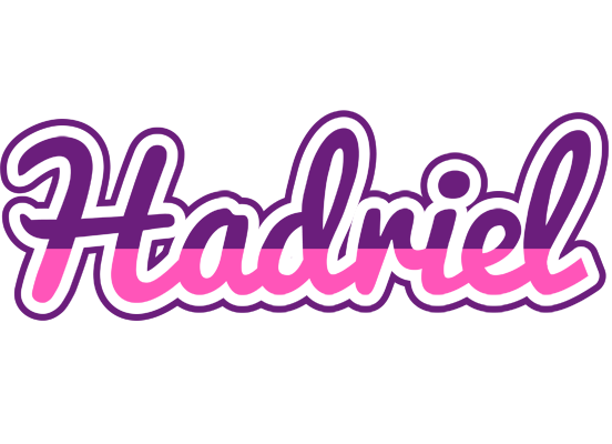 Hadriel cheerful logo