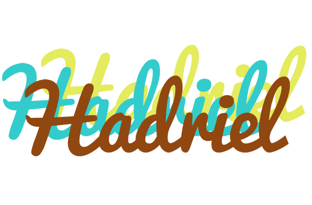 Hadriel cupcake logo