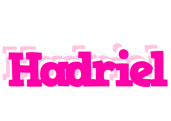 Hadriel dancing logo
