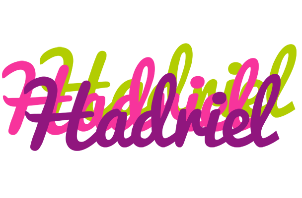 Hadriel flowers logo