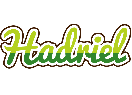 Hadriel golfing logo