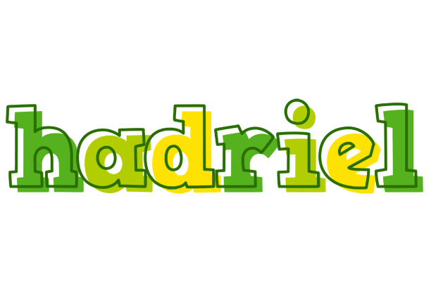 Hadriel juice logo